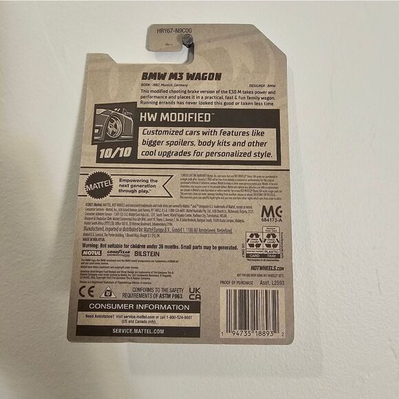 Hot Wheels BMW M3 Station Wagon HW Modified HotWheels New 2024 Mainline Casting - Picture 6 of 6